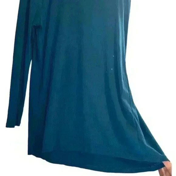 J.jill Delicate Trim Tunic Pima‎ Cotton Size Medium - Picture 3 of 6